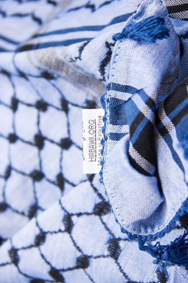 Traditional Blue Kufiya Material