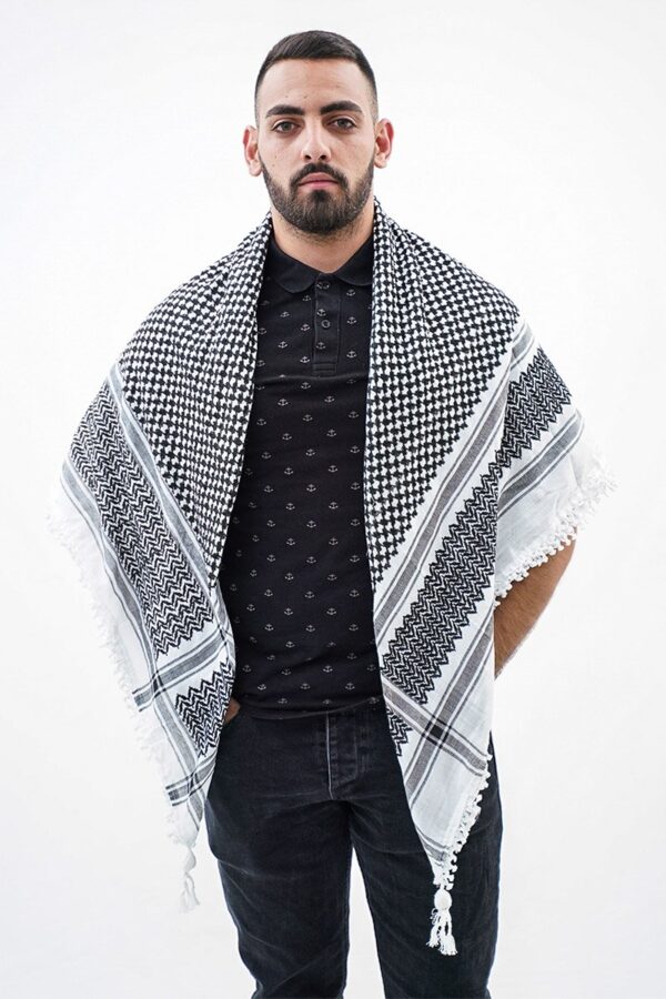 Shami Kufiya Front Style