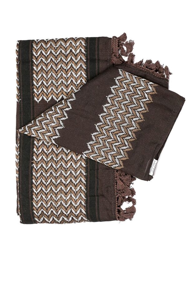 Jenin Brown Hirbawi® Kufiya Material