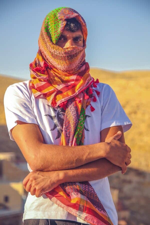 Gaza Kufiya Head Scarf
