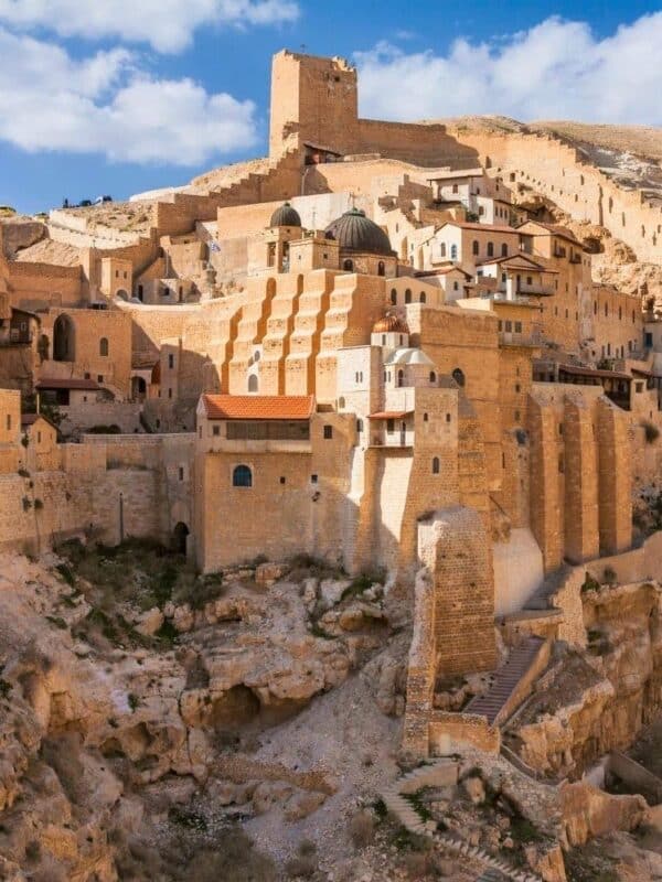 Mar Saba Walls