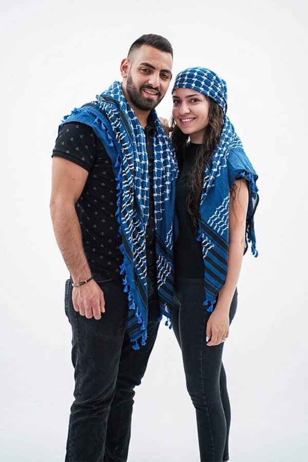 Tabariya Kufiya Man and Woman