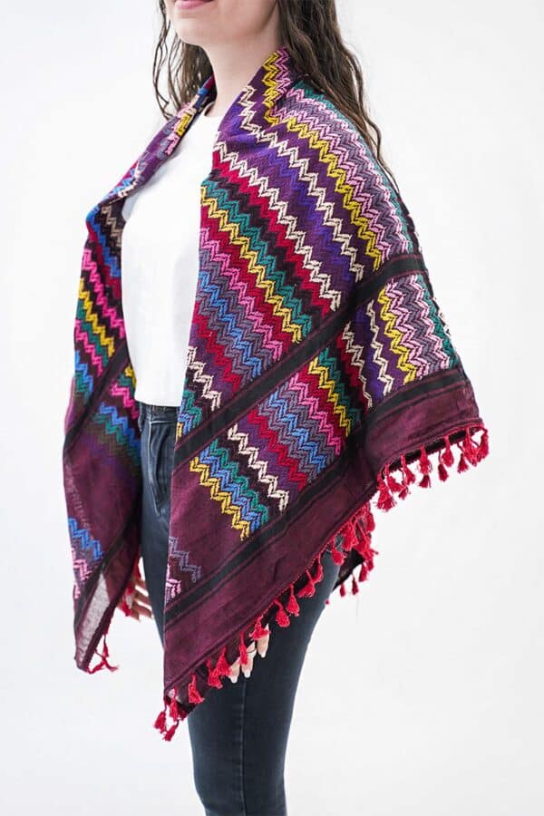 Dura Red Hirbawi® Kufiya Woman Side