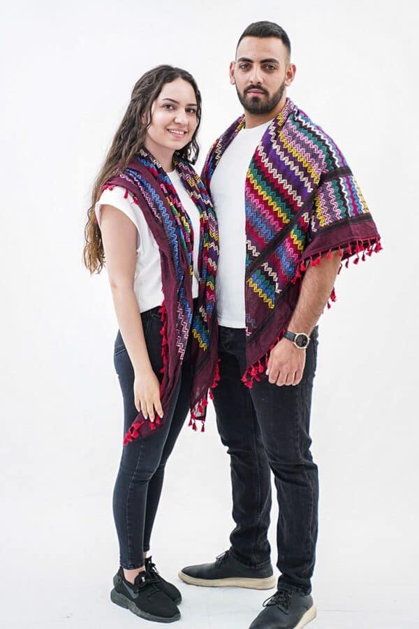 Dura Red Hirbawi® Kufiya Woman and Man