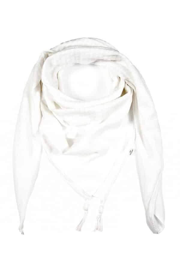 All White Hirbawi® Kufiya