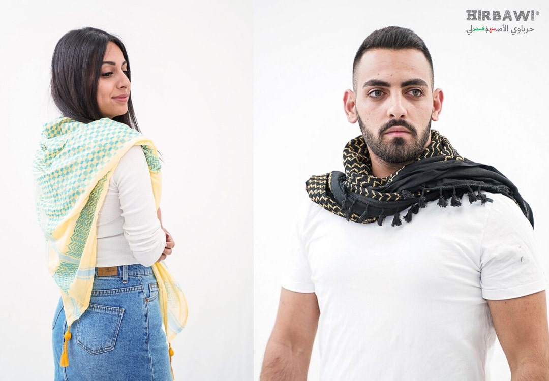 How to Tie a Keffiyeh: Cross Wrap Mantle Keffiyeh