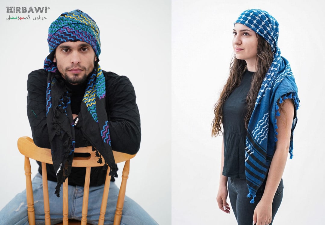 How to Tie a Keffiyeh: Loose Head Wrap Keffiyeh
