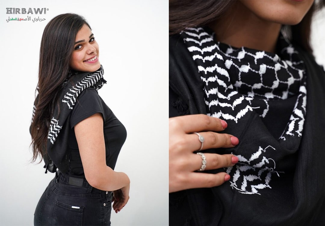 How to Tie a Keffiyeh: Tidy Keffiyeh Neck Wrap